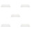 5Pcs Plastic Punch Pad for Crafting White Mute Punching Mat 6