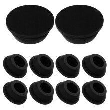 20Pcs Rubber Ac Drain Plugs Hole Filler Black Durable Stoppers
