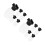 10Sets Mini Plastic Beads Refill Bottles Durable ABS Pe Containers 4