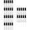 30Pcs Durable Black Plastic Lip Gloss Bottles for Refillable Use 7