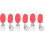 3Sets Infant Training Tableware Red Stainless Steel Fork and Spoon Set 5