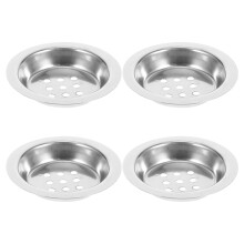 16Pcs Durable Metal Incense Burner Screen Silver Stainless Steel Tray