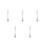 5Pcs Polished Stainless Divider for Crafting & Wood 8