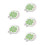 5Pcs Portable Golf Ball Marker Hat Clips for Visor and Bag Attachment 8