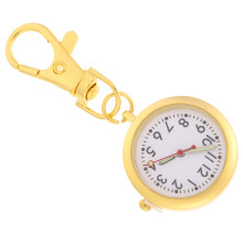 3St Gouden Clip-on Verpleegstershorloge Stabiel Medisch Accessoire