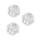 3Pcs Durable Transparent Shower Handle Knobs for Tub and Bathroom Use 8