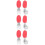 3Sets Infant Training Tableware Red Stainless Steel Fork and Spoon Set 9