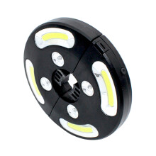 3St Camping Lamp Zwart Draagbaar Met Klip Voor Buitenlicht