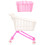 5Sets Mini Winkelwagen Model Plastic Multi Functioneel Voor Decoratie 9