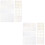 28Sheets Decorative Pearl Stickers Self Adhesive for Crafts Nails Face 8