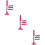 3Pcs Retractable Pink Car Window Cleaner Rearview Mirror Tool 11
