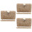 3St Chic Gouden Clutch Bag Met Medium Capaciteit Dames 6