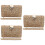 3St Chic Gouden Clutch Bag Met Medium Capaciteit Dames 7