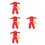 4Sets Kids Tai Chi Traditioneel Pak Multi Vechtstijl 6