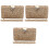 3St Chic Gouden Clutch Bag Met Medium Capaciteit Dames 3