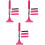 3Pcs Retractable Pink Car Window Cleaner Rearview Mirror Tool 5
