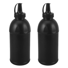 10St Draagbare Zwarte Speelkralen Opbergfles Met Ergonomisch Design