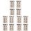 12Sheets Brown Eyebrow Tattoos Stickers Reusable Natural-Look Eyebrows 2