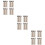 12Sheets Brown Eyebrow Tattoos Stickers Reusable Natural-Look Eyebrows 9