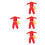 4Sets Kids Tai Chi Traditioneel Pak Multi Vechtstijl 9