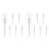 12St Mini Lipgloss Tubes Wit Herbruikbare Lollipops Plastic 4
