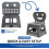 Folding Step Stool 2 in 1 Foldable Chair & Step Stool 2