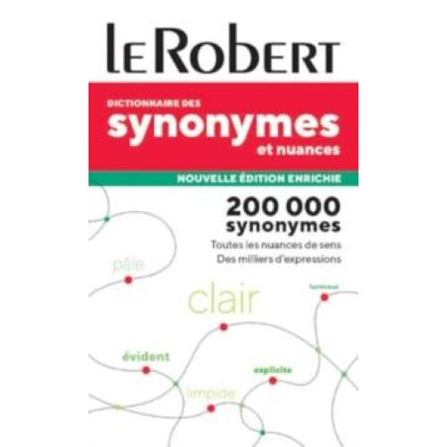 Dictionnaire de Synonymes et Nuances poche plus Paperback Book