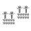 80Ensembles Accessoires Couvercle Casserole Joint Silicone Vis 9