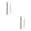 2Pcs Stainless Steel Popcorn Maker Locking Pin Commercial Machine Part 5