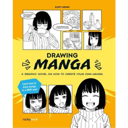 Drawing Manga by Elliot Lerner Paperback Book