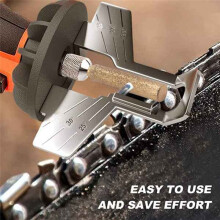 12PCS Diamond Coated Cylindrical Burr 5.5mm Chainsaw Sharpener Stone File Chain Saw Sharpening Carving Grinding Tools