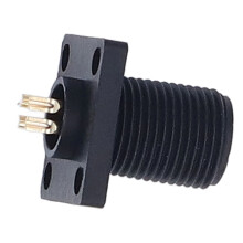 5 pièces E7 filetage 7/16 po bride carrée 4 conducteurs PA66