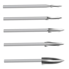 Wood Carving Drill Bit HSS Engraving Drill Bit Set Root Milling Grinder Burr Precise Carve Woodwork 5PCS