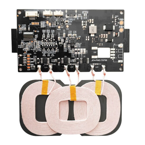22W High Power 12V Quick Charging Wireless Charger Transmitter Module Universal Wireless Charging Modules for Car Power 1