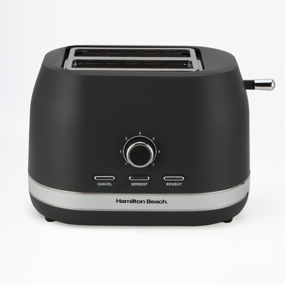 Hamilton Beach Unisex Charcoal Ella 2 Slice Matte Toaster - Image 4