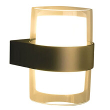 Modern Led Wall Lamp 10W Wall Light for Indoor Outdoor Porch Bedroom Sofa Background AC110V-240V Round Warm Light 3000K