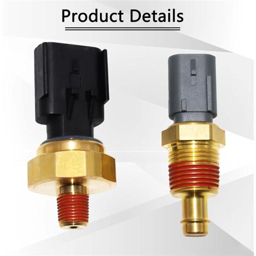 2 Pack Engine Oil Pressure Sensor Sender  & Coolant Temperature Sensor 5149062AA 5149077AB for  Aspen 2