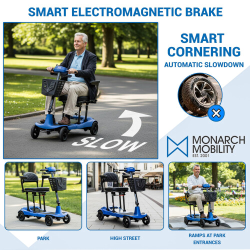 Genie Ultralight Blue By Monarch Mobility - 12kg 2