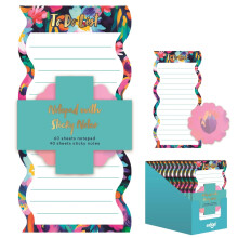 To Do List Notepad with Sticky Notes – Tear Off Shopping List Pad 60 Sheets 100gsm Paper