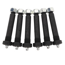 6 piezas de pernos de grillete con resorte 9/16x3in acero M11x1.25