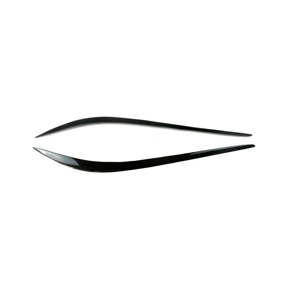 For Giulia 2015-2024 Glossy Car Headlight Eyelid Eyebrow Trim Black 4711242738502