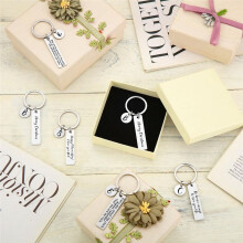 30 Pcs Engravable Metal Keychain Blanks Metal Stamping Blanks for Engraving Stainless Steel Blank Key Ring Tags