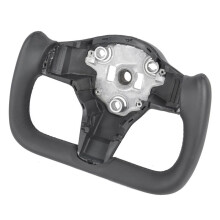 Yoke Steering Wheel Steering for Model 3 2017-2023 Model Y Steering Racing Custom Styling No Heating Side Hole