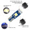 20Pcs T5 LED Lights for Car Dashboard Panel Gauge Indicator, 3030-3SMD Light Replacement with Twist Lock Socket - Green 3