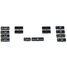 Für E39 E53 525I 530I 540I M5 X5 14 Tasten Schlüsselabdeckung Auto Klimaanlage A/C Bedienfeld Schalter 6411692-4315