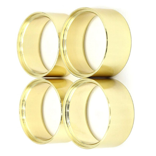 4 Peças Anel de Braçadeira de Contrapeso Interno de Aro de Roda Beadlock de 2,2 Polegadas para Carro Crawler 1/10 Rc Axial Scx10 para  Trx4 2