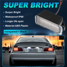 Éclairage de Plaque D'Immatriculation pour Fiesta JA8 Focus DA3 5D DYB S-MAX LED Numéro Lumineux de Signalisation 6M2Z13550A 6M2A13550AA