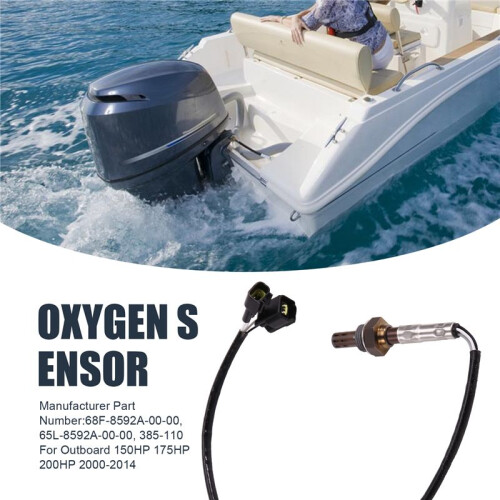 68F-8592A-00-00 Oxygen Sensor for  Outboard 150HP 175HP 200HP 2000-2014 2