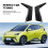 For  Seagull 2023-2024 Car Side Wing Decoration Sticker Fit Modified Rear Triangle Tail Spoiler 3