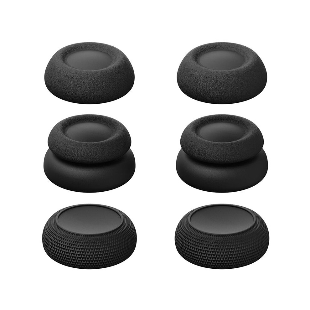 Thumb Grip Set Joystick Cap Thumbstick Cover For Portal Ps5 Black 4713286578755